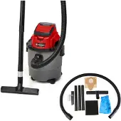 Einhell TC-VC 18/15 Li-Solo 15 L -märkä-kuivaimuri, musta, punainen