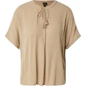 Vero Moda Vmbente Ss Wide Top Wvn Ga - Khaki green - XS