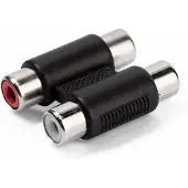 Vivanco Audio Adapter 2xRCA Female Black