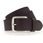 Mustang Vyö tummanruskea / hopea