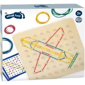 Small Foot - Wooden Geo Board Set