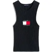 Tommy Hilfiger Tjw Rib Racer Tank - Black - S
