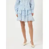 Y.A.S Yasvips Hw Skirt S. - Blue - 42