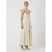 Y.A.S Yasdobby Sl Ankle Dress - Cream - 40