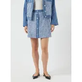 Y.A.S Yasberu Hmw Skirt - Blue - 36