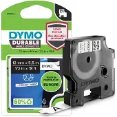 Dymo – D1 Durable 12 mm x 5.5 M, black on white (1978364)
