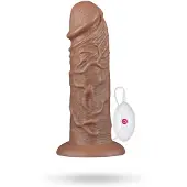 Vuxen Realistic Chubby Vibrating Dildo 26,5cm
