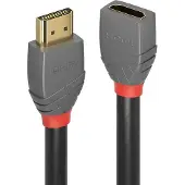 Lindy 36477, 2 m, HDMI-tyyppi A (vakio), HDMI-tyyppi A (vakio), 18 Gbit/s, Äänen paluukanava (ARC), Musta