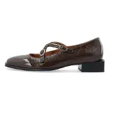 Bianco Biaesther Cross Mary Jane Leather - Brown - 38