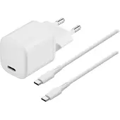 Sandstrom 20W USB-C laturi + USB-C kaapeli