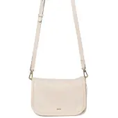 Abro for woman. 031375-46 Beige Willow shoulder bag (OSFA), Casual, Leather
