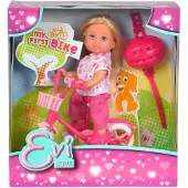 Simba Doll with Bicycle