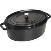 Staub La Cocotte ovaali pata valurauta 8 L Musta