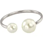 Lykken Trend ear cuff teräskorvakoru helmillä