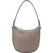 Karl Lagerfeld Circle Olkalaukku Nahka 24 cm Harmaa