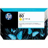 HP 80 Mustepatruuna keltainen, 350 ml