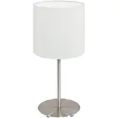 Eglo Pöytävalaisin Eglo Pasteri 275mm teräs valkoinen 95725