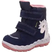 Superfit Saappaat 'Icebird' laivastonsininen / vaaleanpunainen / offwhite