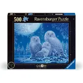 Ravensburger Palapeli 500 elementtiä valoisa - Pöllöt