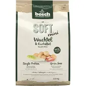 bosch HPC Säästöpakkaus: 3x2,5kg Soft Mini viiriäinen & peruna koiran kuivaruoka