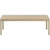 Muuto Workshop sohvapöytä, 120 x 43 cm, tammi