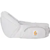 Ergobaby Nosta Lonkan Istuin Pearl Grey Pearl Grey-OS Harmaa One Size Pojat, Tytöt