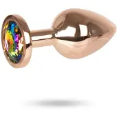 Sustainable Pleasure Ruusukultainen Metallitappi - Medium 7cm