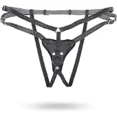 Sportsheets Aurora Korkeavyötäröiset Strap-on Valjaat - Black