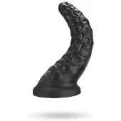 Vuxen Horns Tentacle Dildo Black 20 cm