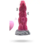 Vuxen Vibrating Dildo Monster Viby Carty 22 cm