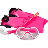 ASG Snorkel Set Junior Pink M