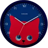 Karlsson Peekaboo Cat seinäkello KA5997DB