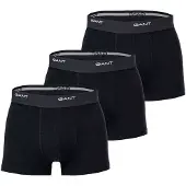 Gant 3-Pack Trunks - Black - XXXL