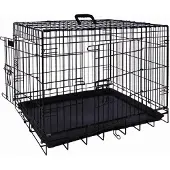Nobby Foldbart metal transportbur til bil L Sort