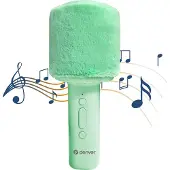 Denver Microphone with BT speaker for karaoke KMS-30 green