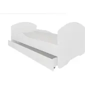 ADRK Furniture Pepe, Lastensänky, valkoisen värinen