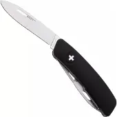 Swiza D03 AM, KNI.0036.1010, Black, Swiss pocket knife, 6 tools