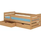ADRK Furniture Bemma-lastensänky, 205 x 97 x 63 cm + patja
