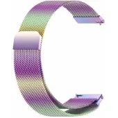 CaseOnline Milanese kellon ranneke Garmin Forerunner 570 (47mm) - Rainbow