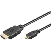 Goobay High Speed Micro HDMI -kaapeli Ethernetillä (4K/60Hz)