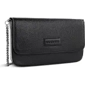 Bugatti Elsa Crossbody-laukku Nahka 21.5 cm Musta