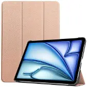SKALO iPad Air 13 (2025) Trifold Kotelo - Ruusukulta