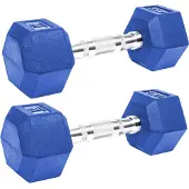 KRF Rubber Hex 4kg Käsipaino