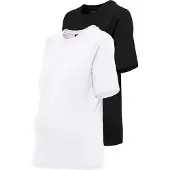 ONLY Maternity Olmonly S/S 2-Pack Top Jrs Noos - Multi/patterned - M