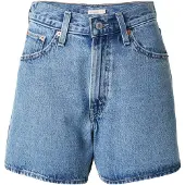 Levi's Farkut 'Cinch Mid-Thigh Short' sininen denim
