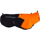 Non-Stop Dogwear Fjord Raincoat 2.0 Black/orange Koirien takit 40