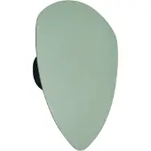 QAZQA Design-seinävalaisin vihreä orgaaninen 32cm 2-lamppuinen - Pulley