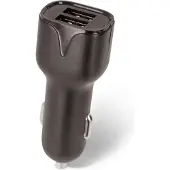Setty USB-autolaturi 2x USB 3A - musta