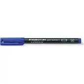 Staedtler Lumocolor-retroprojektiomarkkeri Pysyvä Kuitukärki 317-3 Puolipyöreä Kärki 08-1 Mm