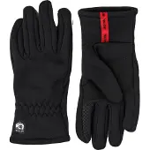 Hestra Junior Touch Point Fleece Liner Black Arkikäsineet Svart 4